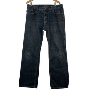 Vintage Old Navy Bootcut Jeans Dark Wash Denim Pants 90s‎ y2k Mens 36x34